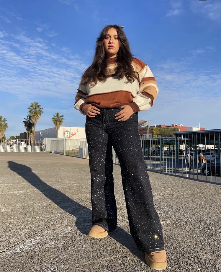 Pantalones vaqueros de brillo