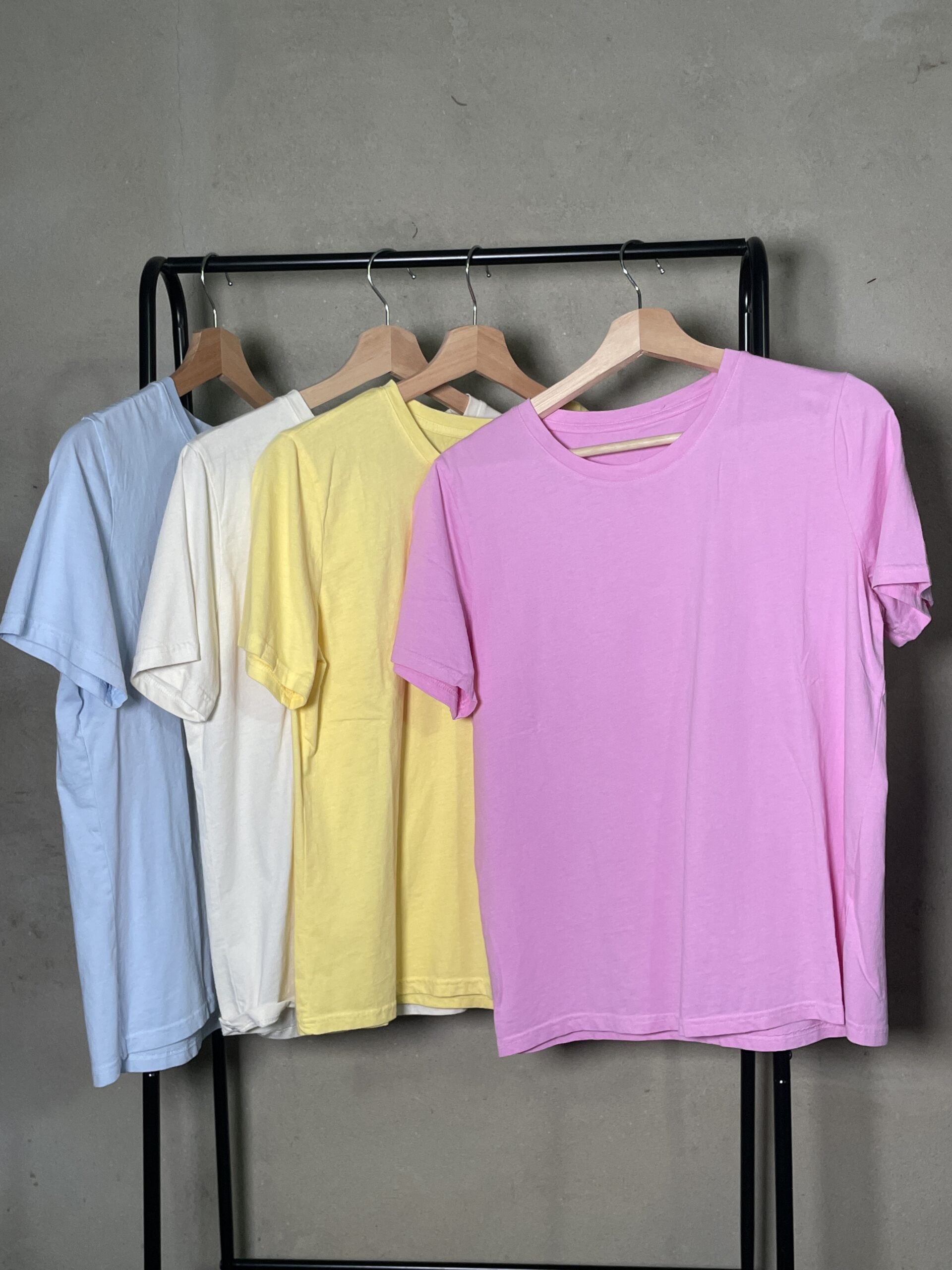 camiseta basica colores