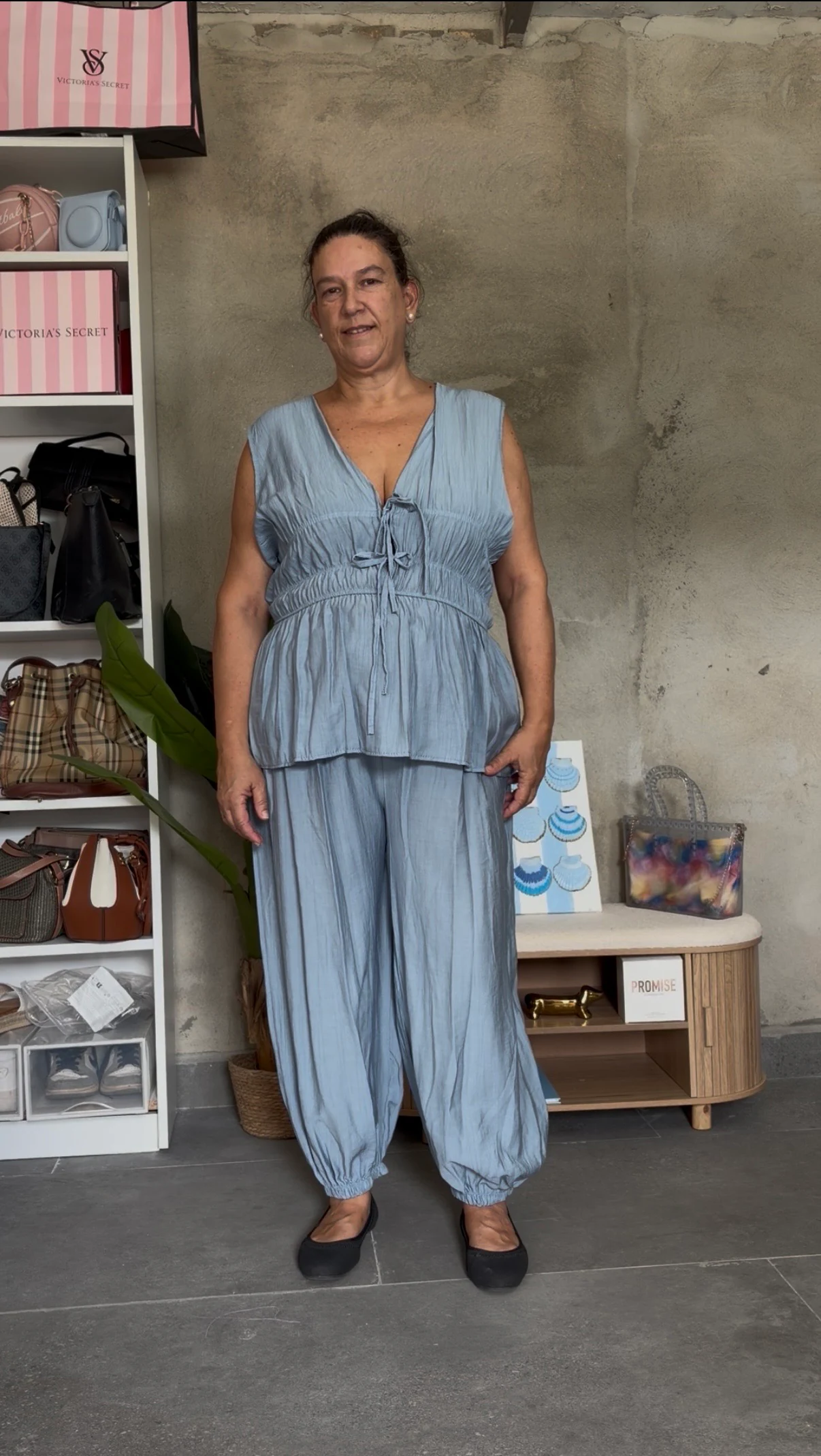 Conjunto elástico curvy