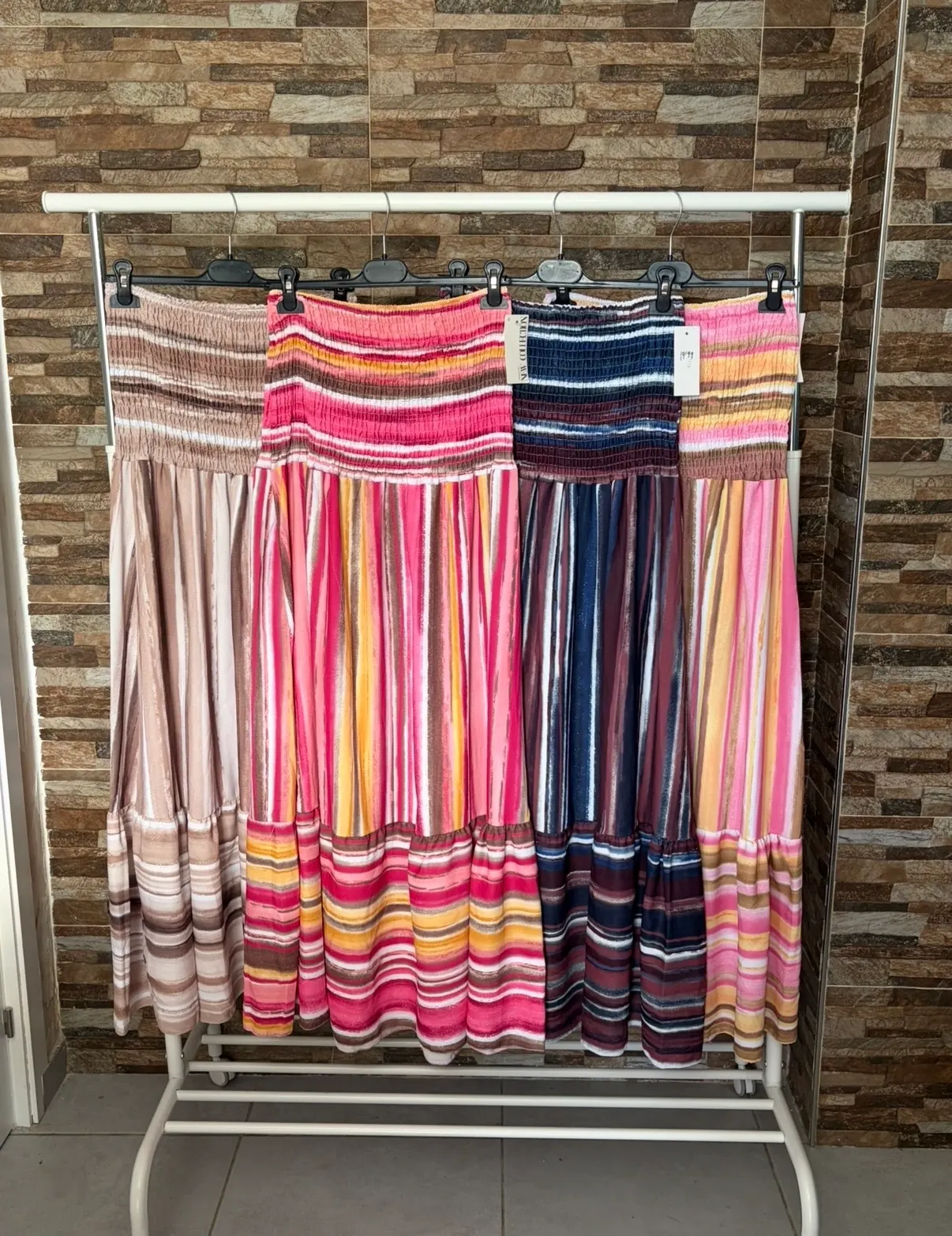 Vestido rayas curvy