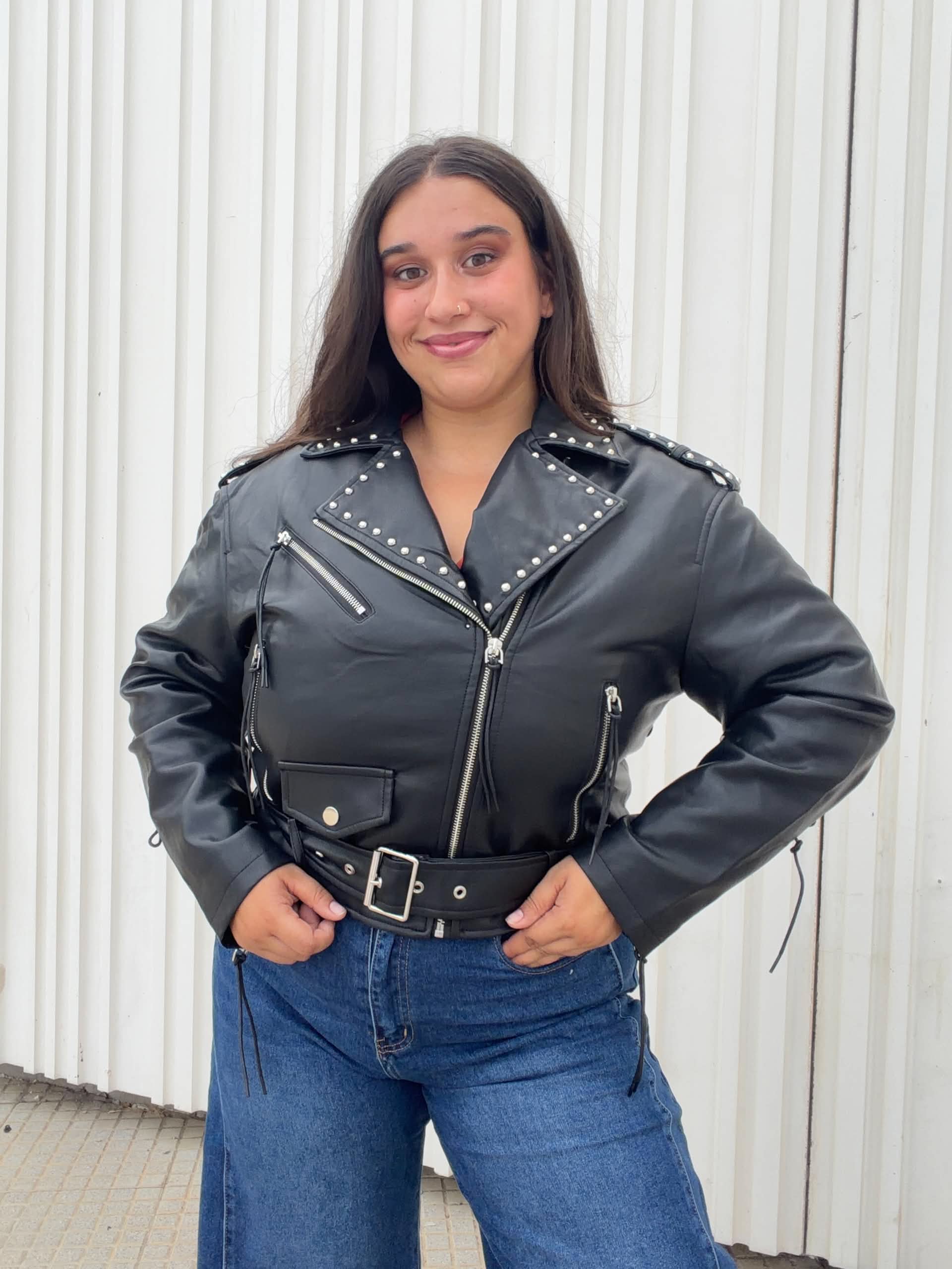 Chaqueta de cuero